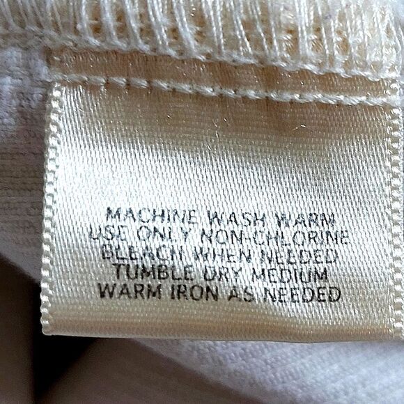 St John's Bay Winter White Corduroy Pants - Picture 10 of 10